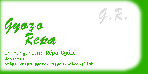 gyozo repa business card